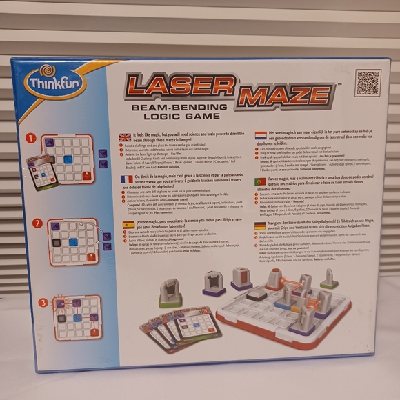 Think Fun Laser Maze Beam Bending Logic Stem Single Player Game ☆Sealed☆… - Picture 7 of 12